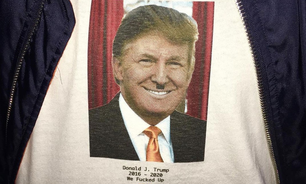 Tyler, The Creator 带来 Golf Wang “Adolf Trump” T恤预览