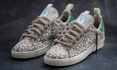 医用大麻，BAIT x adidas Stan Smith Vulc “Happy” 联名鞋款预览