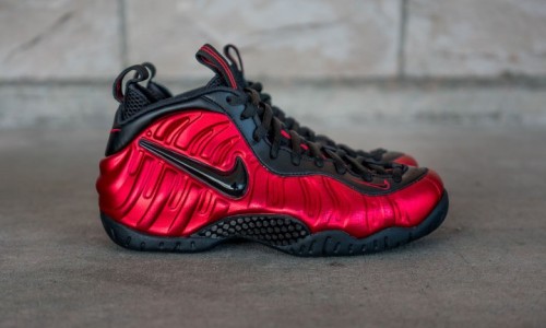 Nike Air Foamposite Pro 释出全新 “Varsity Red” 配色