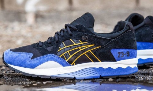 为纪念金州勇士队打破记录，BAIT 与  ASICS 联手推出 GEL-Lyte V “73-9” 联名配色鞋款