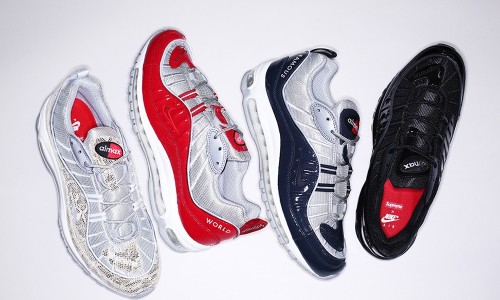 华丽登场，Supreme x Nike Air Max 98 联乘系列发售日期确定