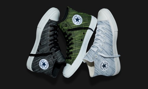 轻质透气，Converse Chuck Taylor All Star II Knit 系列炫色登场