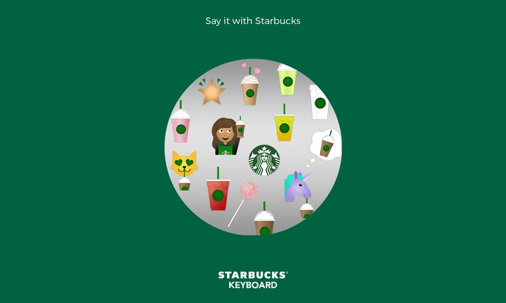 Starbucks 全新 Emoji 表情符号正式上架