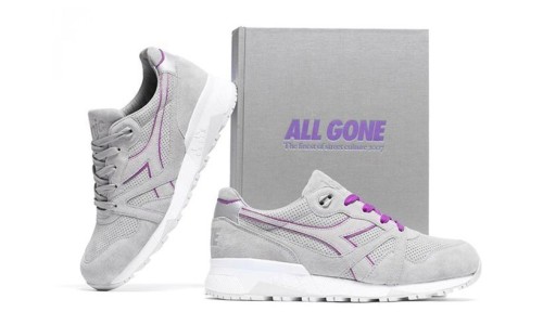 《ALL GONE》 封面取灵感，La MJC x Diadora 联名 N9000 鞋款释出