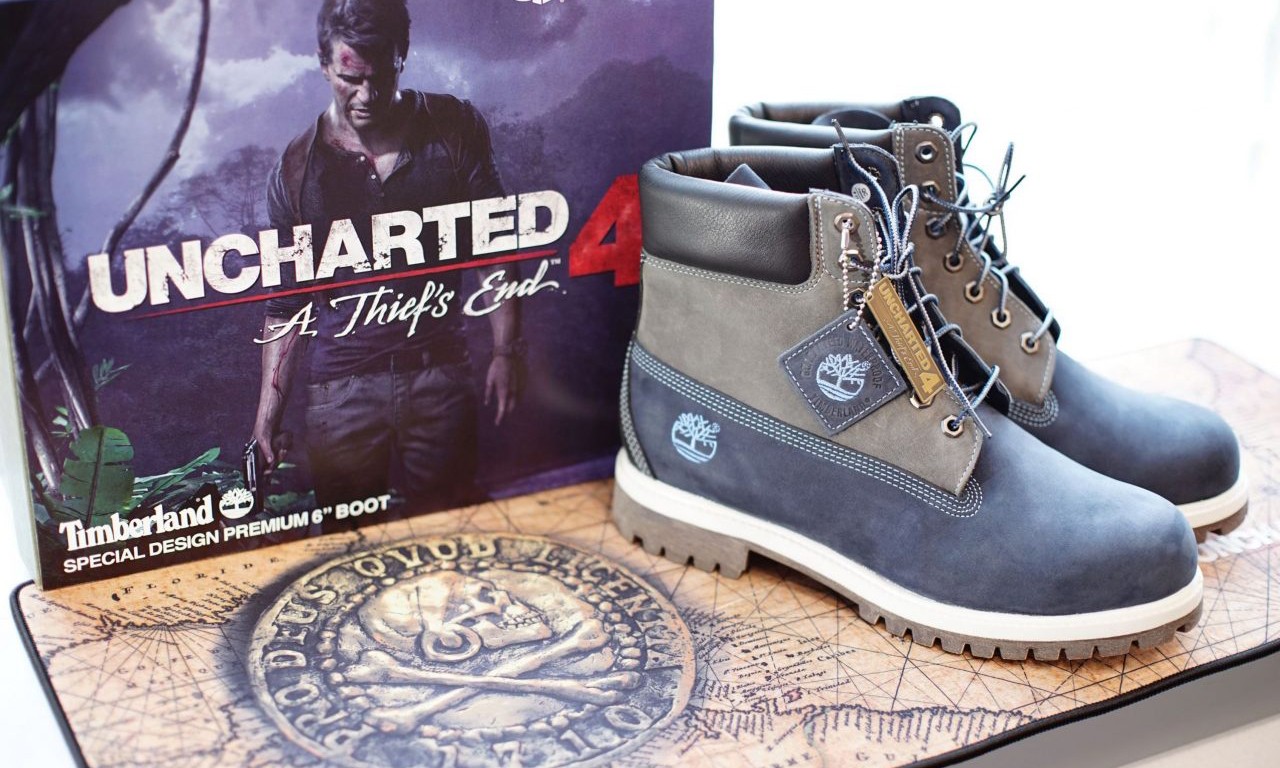 PlayStation® 携手 Timberland 推出 UNCHARTED 4 联乘鞋款