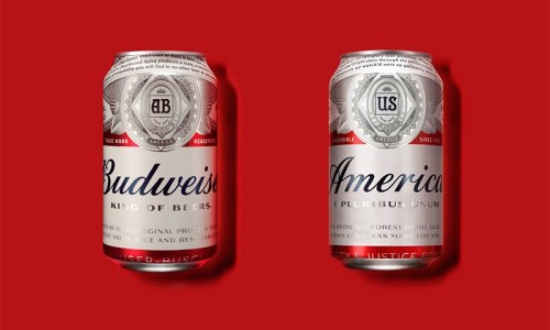 Budweiser 推出夏日限定版啤酒包装