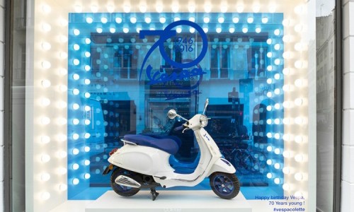 colette x Vespa 70 周年限量车款
