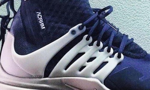 拉链设计延续，Acronym x Nike Air Presto Mid 谍照曝光