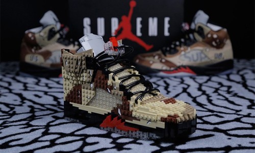 LEGO® 推出 Supreme x Air Jordan V 模型