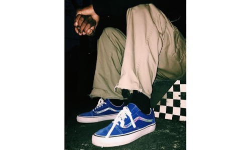 四色齐发，Supreme x VANS Old Skool “Iridescent” 系列正式发布