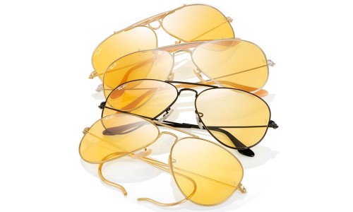 最具代表性的轮廓，RAY-BAN AMBERMATIC 太阳镜系列