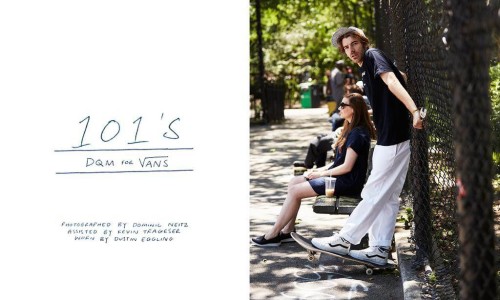 当滑板遇到街头篮球，DQM x Vans Sk8-Hi Reissue LX “101's” 联名系列释出