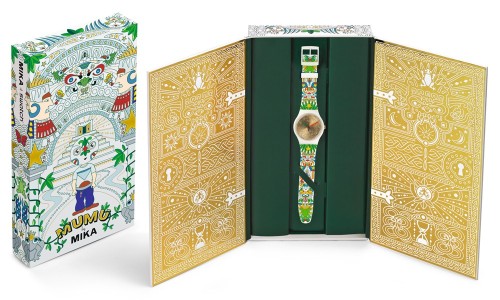 SWATCH x MIKA 打造 MUMU 奇幻艺术腕表