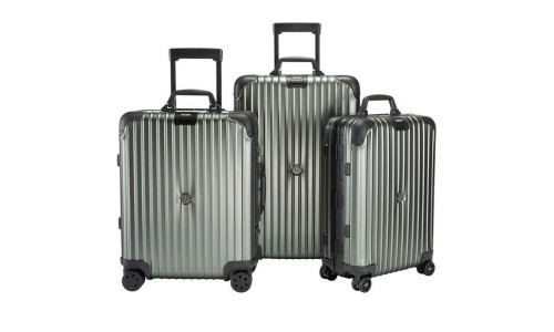Moncler x Rimowa 全新联名 Topas Stealth 旅行箱系列
