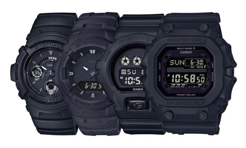 “黑”的漂亮，G-SHOCK “The Basic Black Series” 系列发布