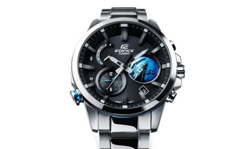 蓝牙连接全球时间，Casio Edifice EQB600 腕表