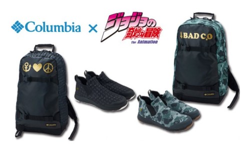 Columbia 推出 《JoJo 的奇妙冒险：不灭钻石》 合作系列