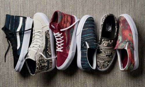 Vans 全新女生专属 “Italian Weave” 系列释出