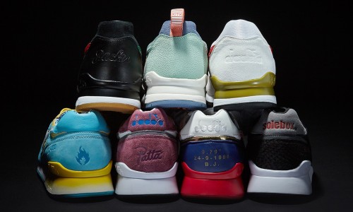 史无前例，Diadora 一次带来与七家顶尖街头店铺的联名企划