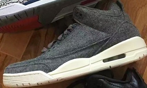 继 Air Jordan XII 之后，三代也带来了一款羊毛材质版本