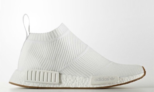 NMD CITY SOCK 纯白配色释出