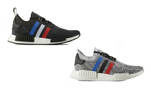红白蓝三色 Logo，adidas Originals NMD_R1 两款全新配色设计释出