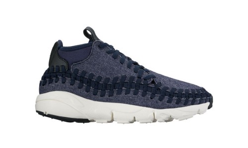 这次 Nike 把丹宁元素带到了 Air Footscape Woven Chukka 之上