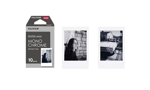 Fujifilm Instax Mini 系列推出全新黑白效果底片