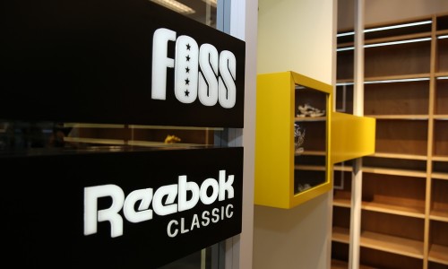 FOSS x Reebok Instapump Fury 发售现场主题陈列一览