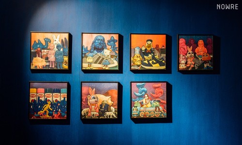 听了很多年他的名字，这次终于可以近距离看看他的作品