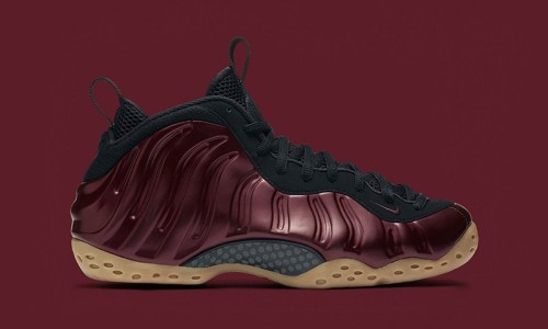 Nike 发布 Air Foamposite One 全新 “Night Maroon” 配色