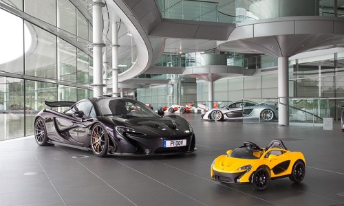 McLaren 为小朋友推出了一款 P1 电动车