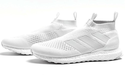 纯白配色 adidas ACE16+ Ultra Boost 正式登场