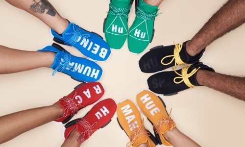 wish 为 adidas Originals = PHARRELL WILLIAMS HU 系列拍摄造型特辑