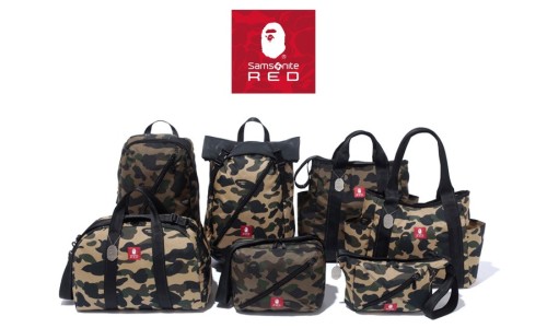 A BATHING APE® x Samsonite RED 联名旅行包袋系列