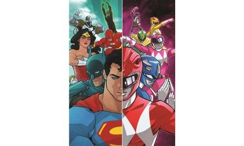 画风竟如此惊奇？《正义联盟》x《恐龙战队》联动释出