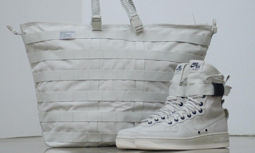 除了 SFAF-1，Nike 还准备了行李袋一并发售