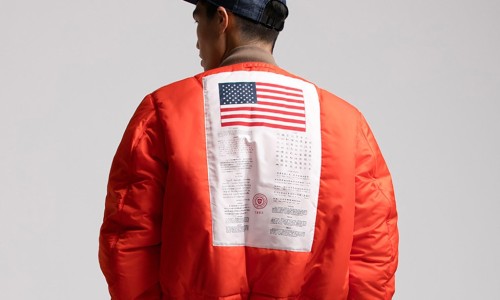 正反两穿加特殊飘带，Alpha Industries 携手 JackThreads 推出联名款 MA-1