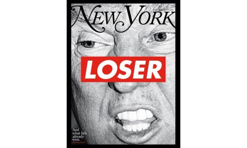 川普用 “Supreme” 的方式登上了《New York》封面