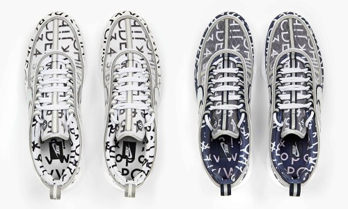 英国品牌 Roundel 联手 NikeLab，打造了两款印满了字的 Zoom Spiridon 