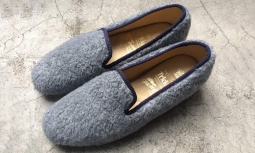 复古贵族风，Tricker’s x FilMelange 羊毛鞋履