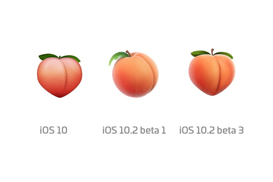 看来苹果也觉得抹杀一切带有性暗示的 emoji 不太好：桃子屁股回来了