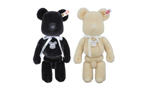 MEDICOM TOY x STEIFF 打造毛绒版 BE@RBRICK