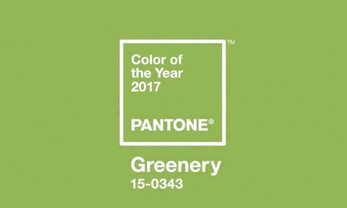 Pantone 公布 2017 流行色：原来是草绿