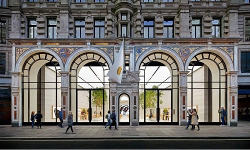 重新打造的 Apple Store 伦敦旗舰店长这样