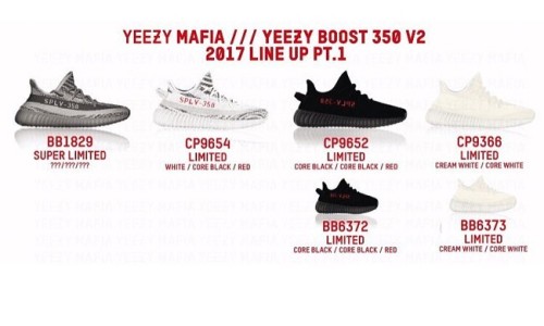 在黑白配色发售之前，先来看看明年将发售的 Yeezy Boost 350 V2 
