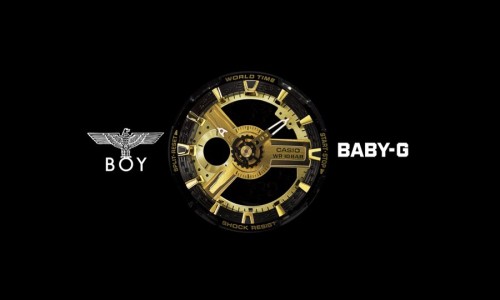 英国街头代表 BOY LONDON 携手 Casio BABY-G 发布超限定联名腕表