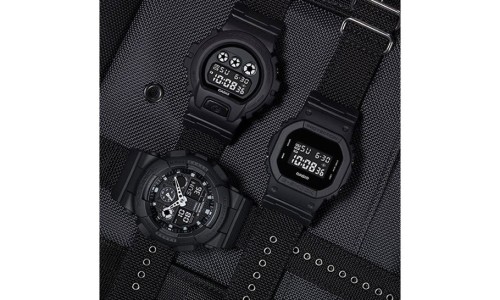 G-SHOCK 为旗下热门表款带来 “Military Black” 配色