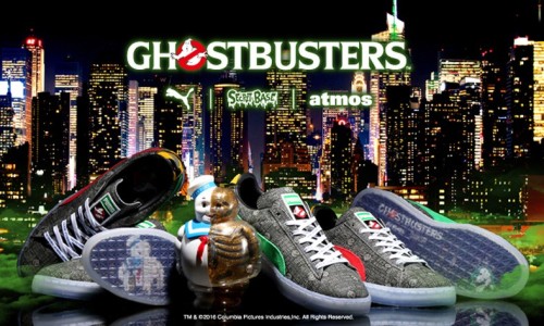 鬼魂上身，PUMA SUEDE “GHOSTBUSTERS” x atmos “SECRETBASE” 合作鞋款