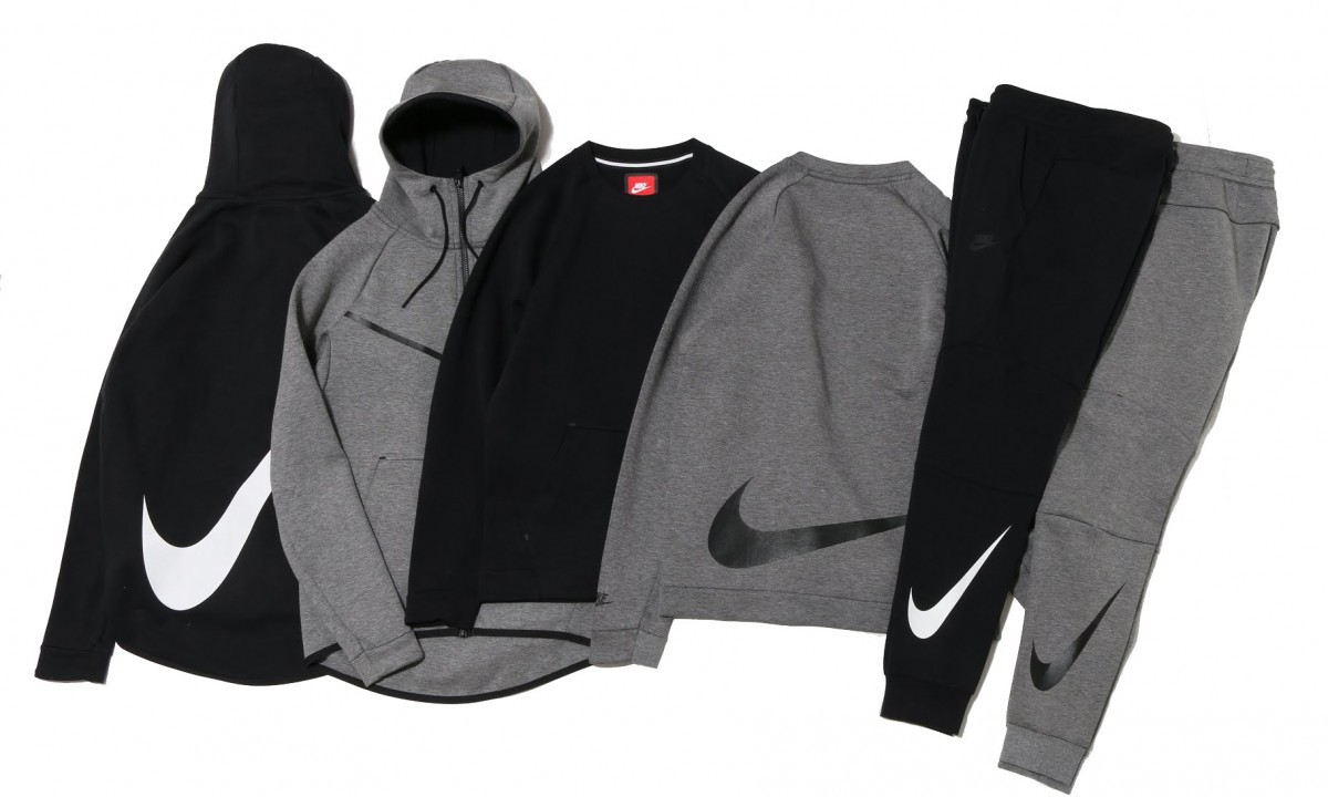 Nike 为 Tech Fleece 系列加入 “大 Logo” 元素